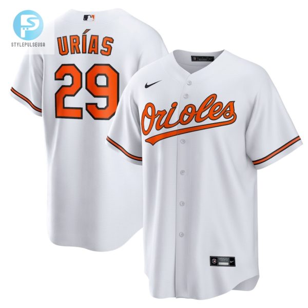 Ramon Urias 29 Baltimore Orioles Home Men Jersey White stylepulseusa 1 1