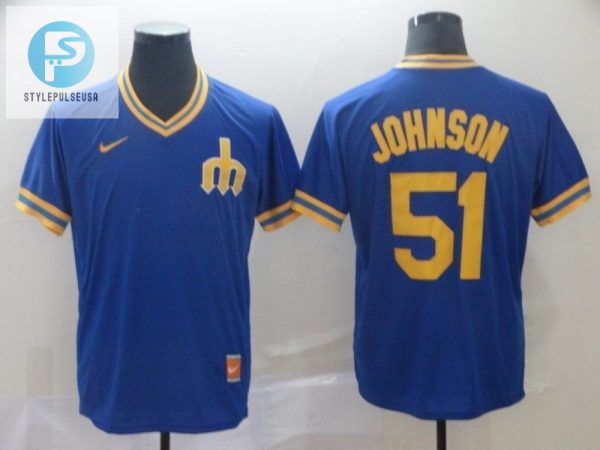 Randy Johnson 51 Seattle Marines 2020 Mlb Blue Jersey stylepulseusa 1