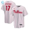 Rhys Hoskins 17 Philadelphia Phillies Home Player Name Jersey White stylepulseusa 1