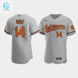 Rio Ruiz 14 Baltimore Orioles Gray Road Jersey stylepulseusa 1 1