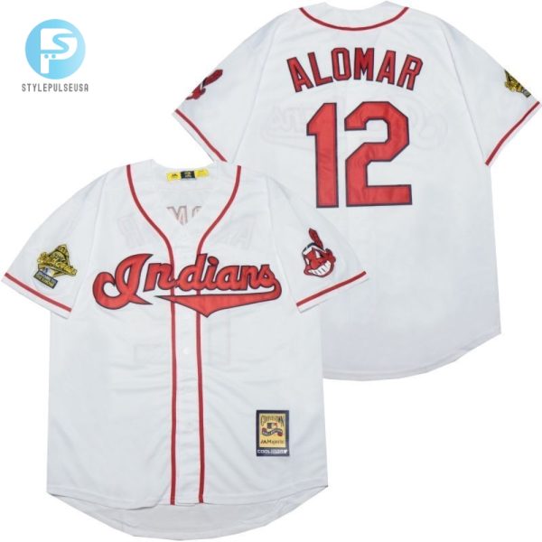 Roberto Alomar 12 2020 Mlb White Jersey stylepulseusa 1