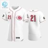 Roberto Clemente Day Reds 21 White Jersey stylepulseusa 1