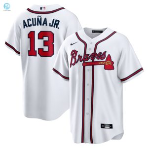 Ronald Acuna Jr Atlanta Braves Home Replica Player Name Jersey White Mlb stylepulseusa 1 1