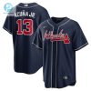 Ronald Acuna Jr. 13 Jersey Atlanta Braves Alternate Player Name Jersey Navy stylepulseusa 1