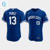 Salvador Perez 13 Kansas City Royals Mens 202223 Alternate Jersey Royal Jersey stylepulseusa 1