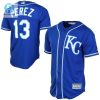 Salvador Perez Kansas City Royals Cool Base Player Jersey Royal stylepulseusa 1