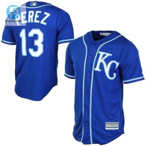 Salvador Perez Kansas City Royals Cool Base Player Jersey Royal stylepulseusa 1 1