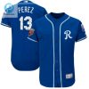 Salvador Perez Kansas Mlb 2018 Spring Brandedition City Royals 13 Blue Jersey stylepulseusa 1