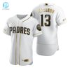 San Diego Padres 13 Manny Machado Mlb Golden Brandedition White Jersey Gift For Padres Fans stylepulseusa 1