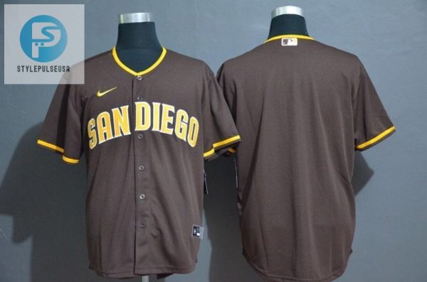 San Diego Padres 2020 Mlb Dark Brown Jersey stylepulseusa 1