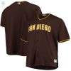 San Diego Padres Big Tall Alternate Replica Team Jersey Sandbrown Mlb stylepulseusa 1