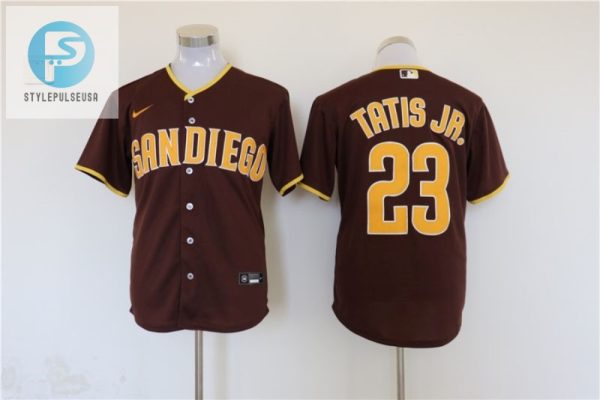 San Diego Padres Fernando Tatis 23 2020 Mlb Brown Jersey stylepulseusa 1