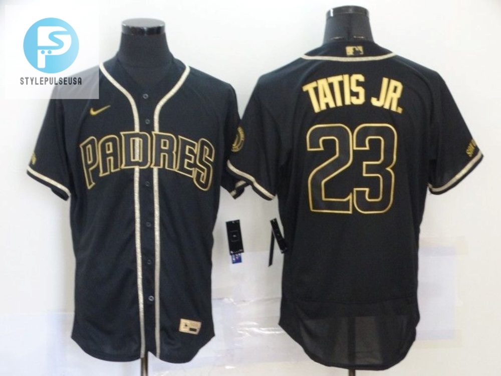 San Diego Padres Fernando Tatis Jr 23 2020 Mlb Black Jersey 