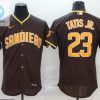 San Diego Padres Fernando Tatis Jr. 23 Mlb 2020 Brown Jersey stylepulseusa 1