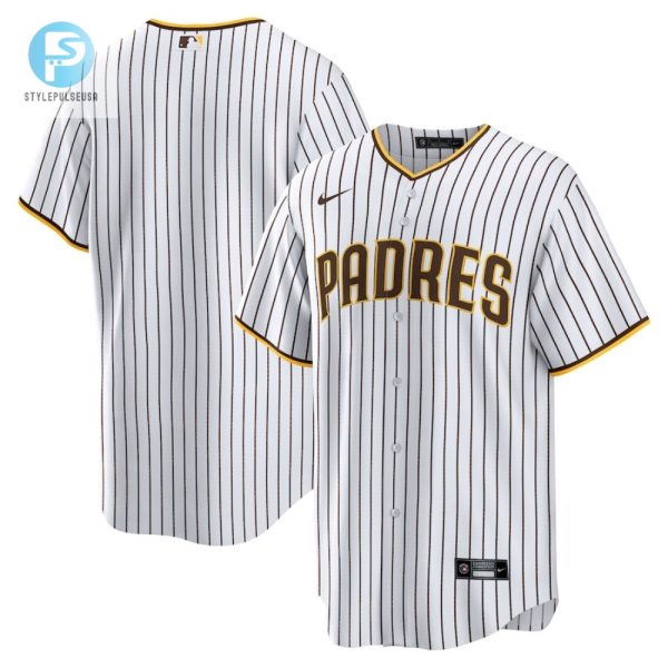 San Diego Padres Home Blank Men Jersey White stylepulseusa 1