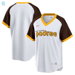 San Diego Padres Home Cooperstown Collection Team Jersey White Mlb stylepulseusa 1 1