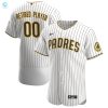 San Diego Padres Home Pickaplayer Retired Roster Authentic Jersey White Custom Jerseys Mlb stylepulseusa 1