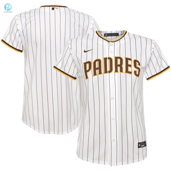 San Diego Padres Home Replica Team Jersey White Mlb stylepulseusa 1