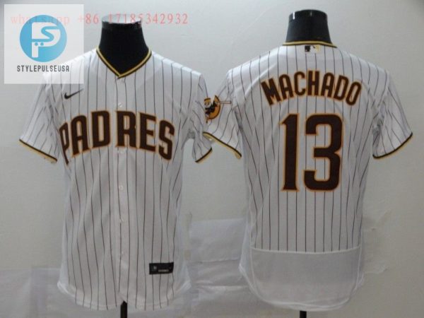 San Diego Padres Manny Machado 13 2020 Mlb White Jersey stylepulseusa 1