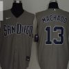 San Diego Padres Manny Machado 13 2020 Mlb Grey Jersey stylepulseusa 1