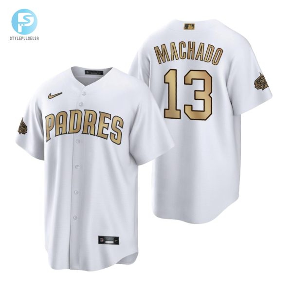 San Diego Padres Manny Machado White 202223 Allstar Game Jersey stylepulseusa 1