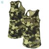 San Diego Padres New Era Womens 2022 Mlb Armed Forces Day Camo Racerback Tank Top Green stylepulseusa 1