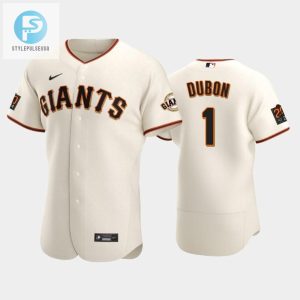 San Francisco Giants 1 Mauricio Dubon Cream Home Jersey stylepulseusa 1 1