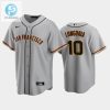 San Francisco Giants 10 Evan Longoria Gray Road Jersey stylepulseusa 1