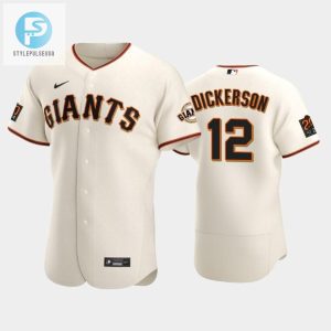 San Francisco Giants 12 Alex Dickerson Cream Home Jersey stylepulseusa 1 1