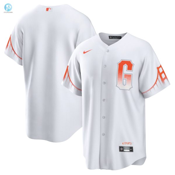 San Francisco Giants 2021 City Connect Replica Jersey White Mlb stylepulseusa 1