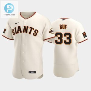 San Francisco Giants 33 Darin Ruf Cream Home Jersey stylepulseusa 1 1