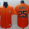 San Francisco Giants Barry Bonds 25 2020 Mlb Orange Jersey stylepulseusa 1