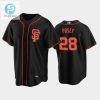 San Francisco Giants Black Alternate 28 Buster Posey Jersey stylepulseusa 1