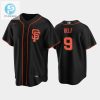 San Francisco Giants Black Alternate 9 Brandon Belt Jersey stylepulseusa 1