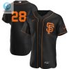 San Francisco Giants Buster Posey 28 Mlb 2020 Black Jersey stylepulseusa 1