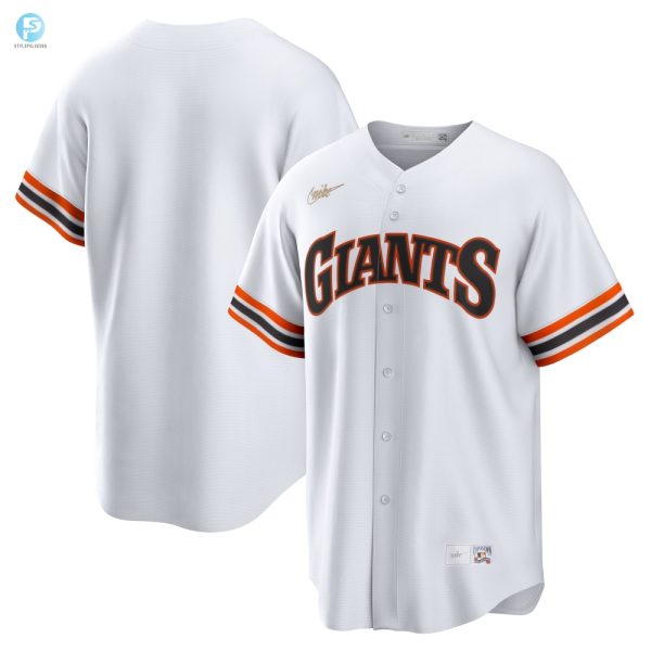 San Francisco Giants Home Cooperstown Collection Team Jersey White Mlb stylepulseusa 1