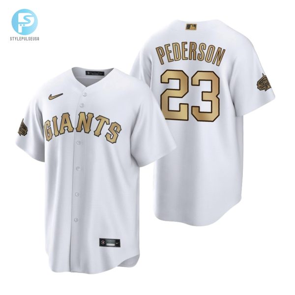 San Francisco Giants Joc Pederson White 202223 Allstar Game Jersey stylepulseusa 1 1