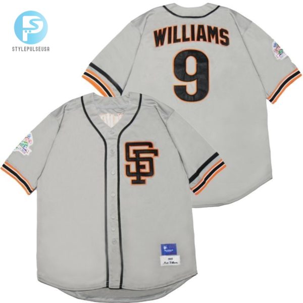 San Francisco Giants Matt Williams 9 Mlb 2020 Grey Jersey stylepulseusa 1