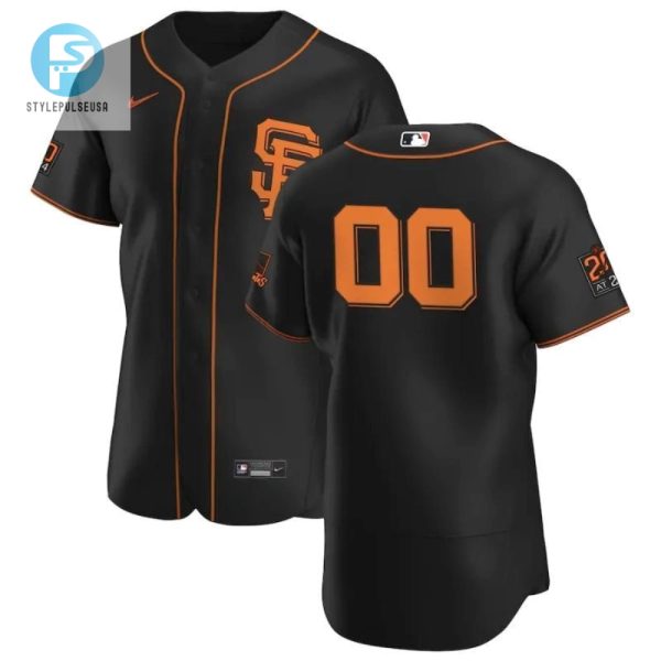 San Francisco Giants Mlb 2020 Personalized Custom Black Custom Jersey stylepulseusa 1 1