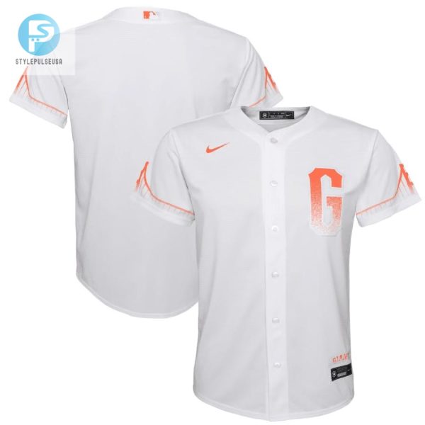 San Francisco Giants Youth City Connect Jersey White stylepulseusa 1