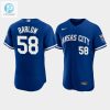 Scott Barlow 58 Kansas City Royals Mens 202223 Alternate Jersey Royal Jersey stylepulseusa 1