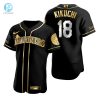 Seattle Mariners 18 Yusei Kikuchi Mlb Golden Brandedition Black Jersey Gift For Mariners Fans stylepulseusa 1