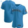 Seattle Mariners Alternate Authentic Team Jersey Royal Mlb stylepulseusa 1