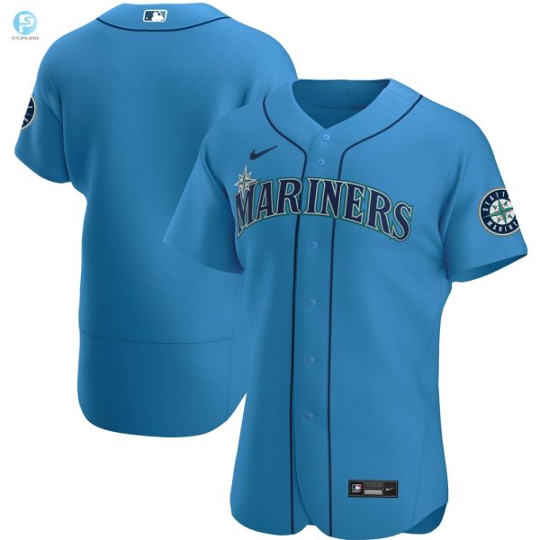 Seattle Mariners Alternate Authentic Team Jersey Royal Mlb stylepulseusa 1