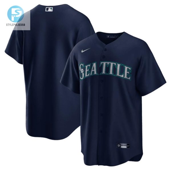 Seattle Mariners Alternate Men Jersey Navy stylepulseusa 1