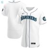 Seattle Mariners Home Authentic Team Jersey White Mlb stylepulseusa 1