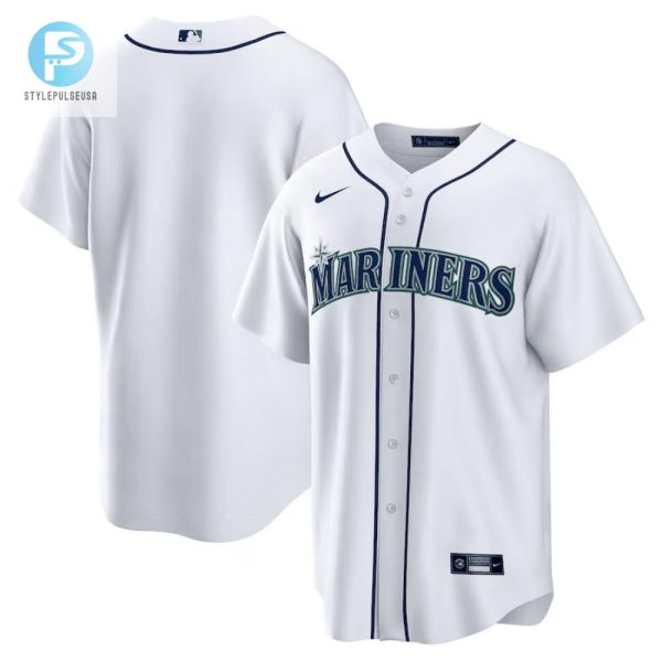 Seattle Mariners Home Men Jersey White stylepulseusa 1 1