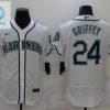 Seattle Mariners Ken Griffey Jr. 24 2020 Mlb White Jersey stylepulseusa 1