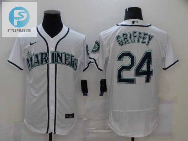 Seattle Mariners Ken Griffey Jr. 24 2020 Mlb White Jersey stylepulseusa 1