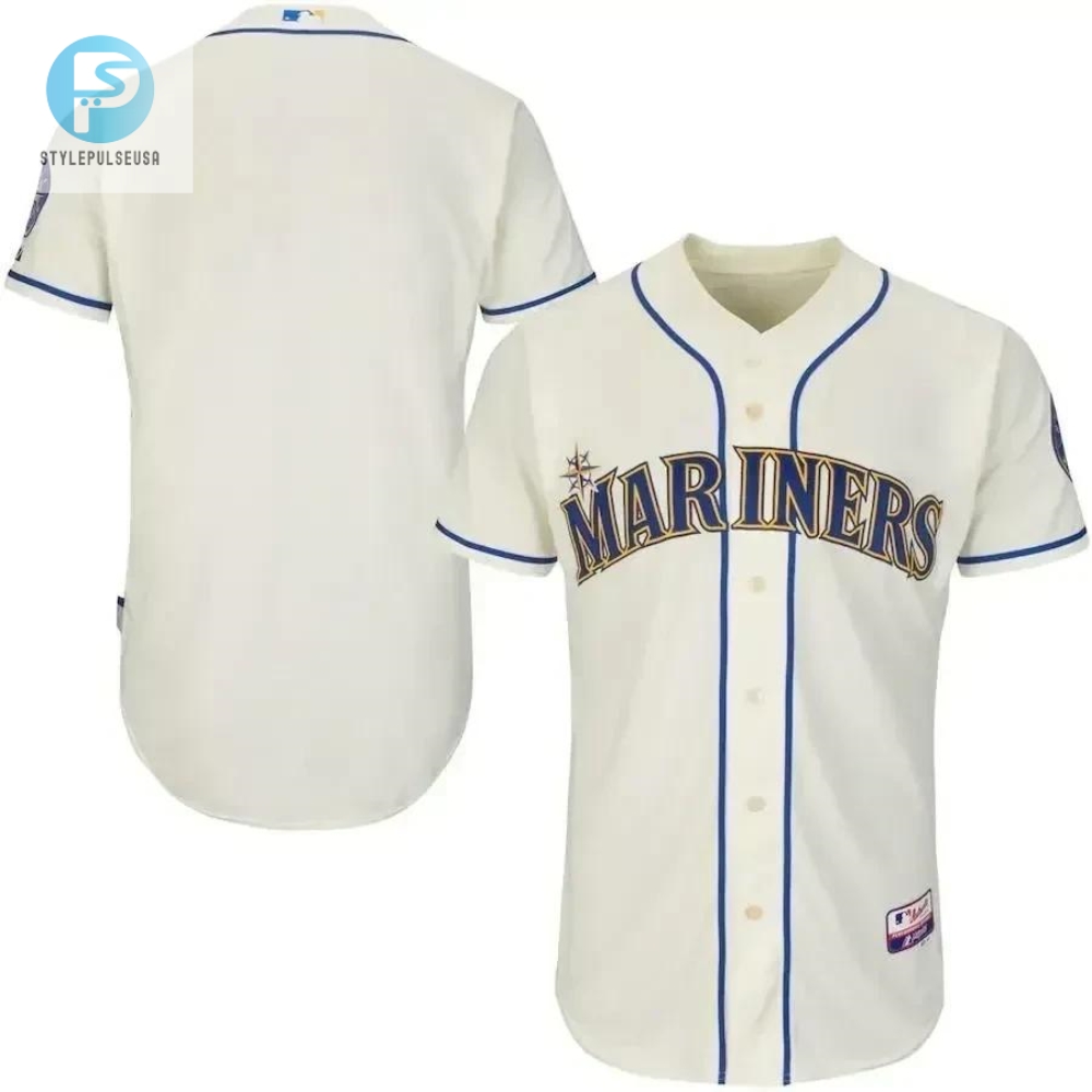 Seattle Mariners Team Jersey  Cream 